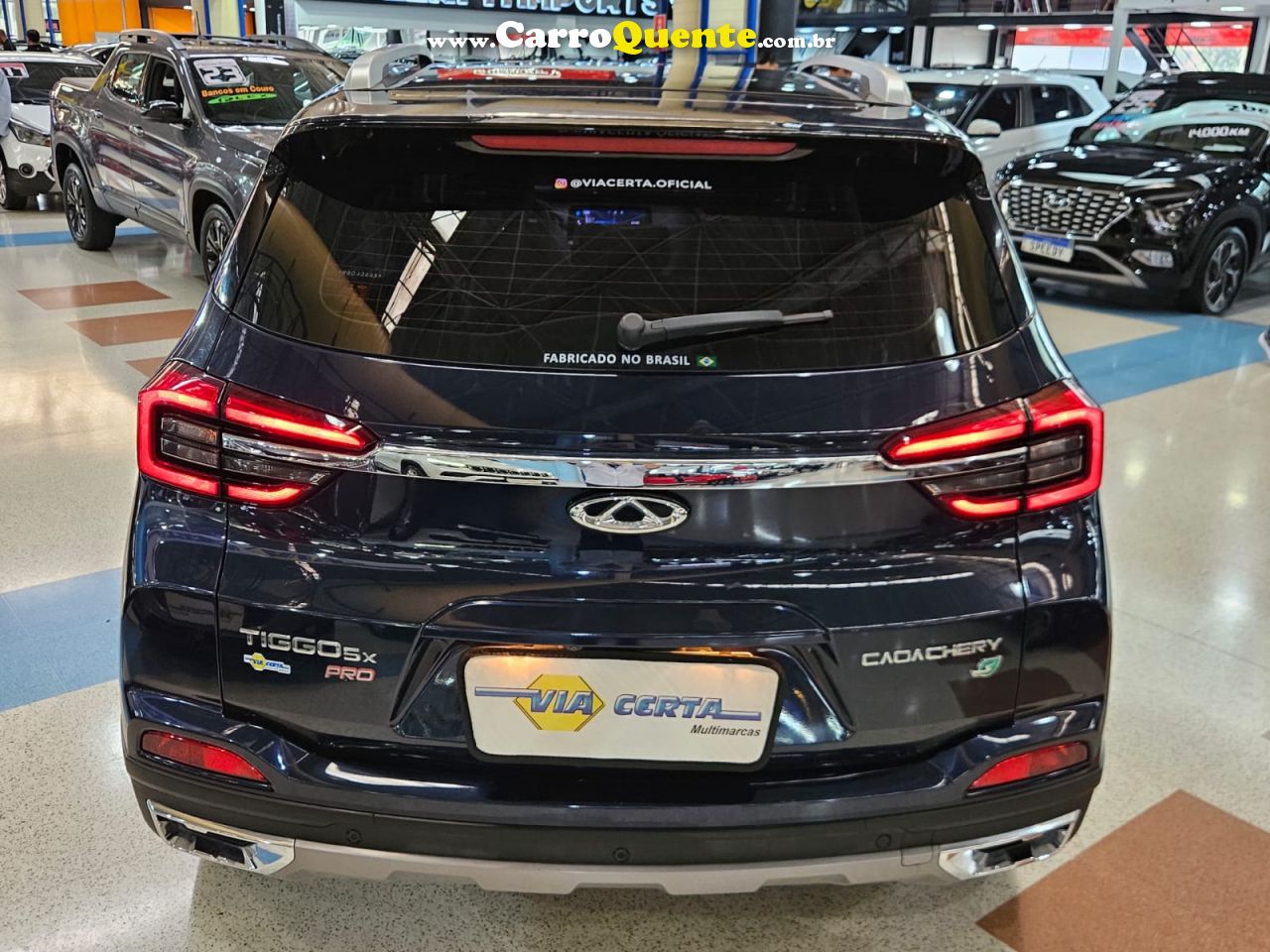 CHERY TIGGO 5X PRO 1.5 TURBO HIBRIDA * C/ TETO PANORÂMICO * 2024 - Loja