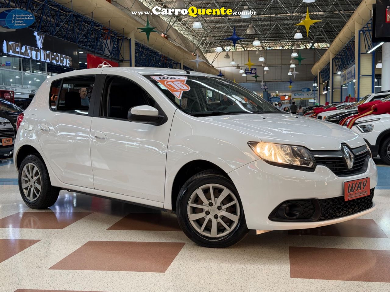 RENAULT SANDERO 1.6 EXPRESSION 8V 2016 - Loja