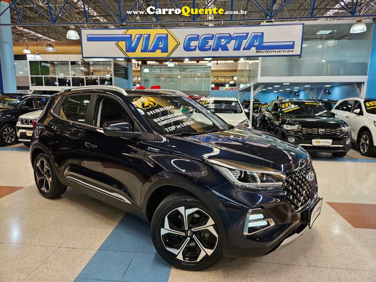 CHERY TIGGO 5X PRO 1.5 TURBO HIBRIDA * C/ 36.700 KM APENAS * 2023 - Loja