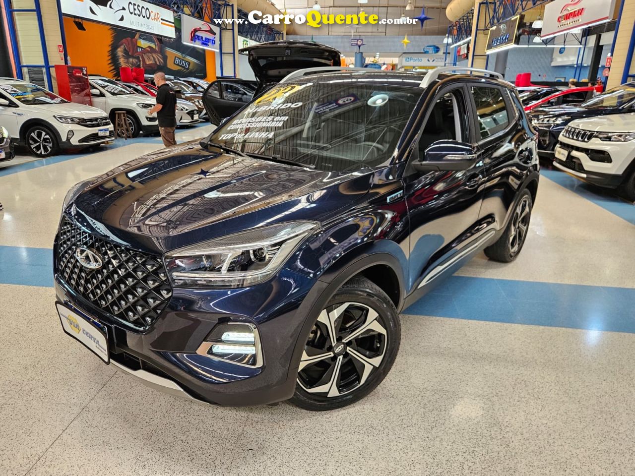 CHERY TIGGO 5X PRO 1.5 TURBO HIBRIDA * C/ 36.700 KM APENAS * 2023 - Loja