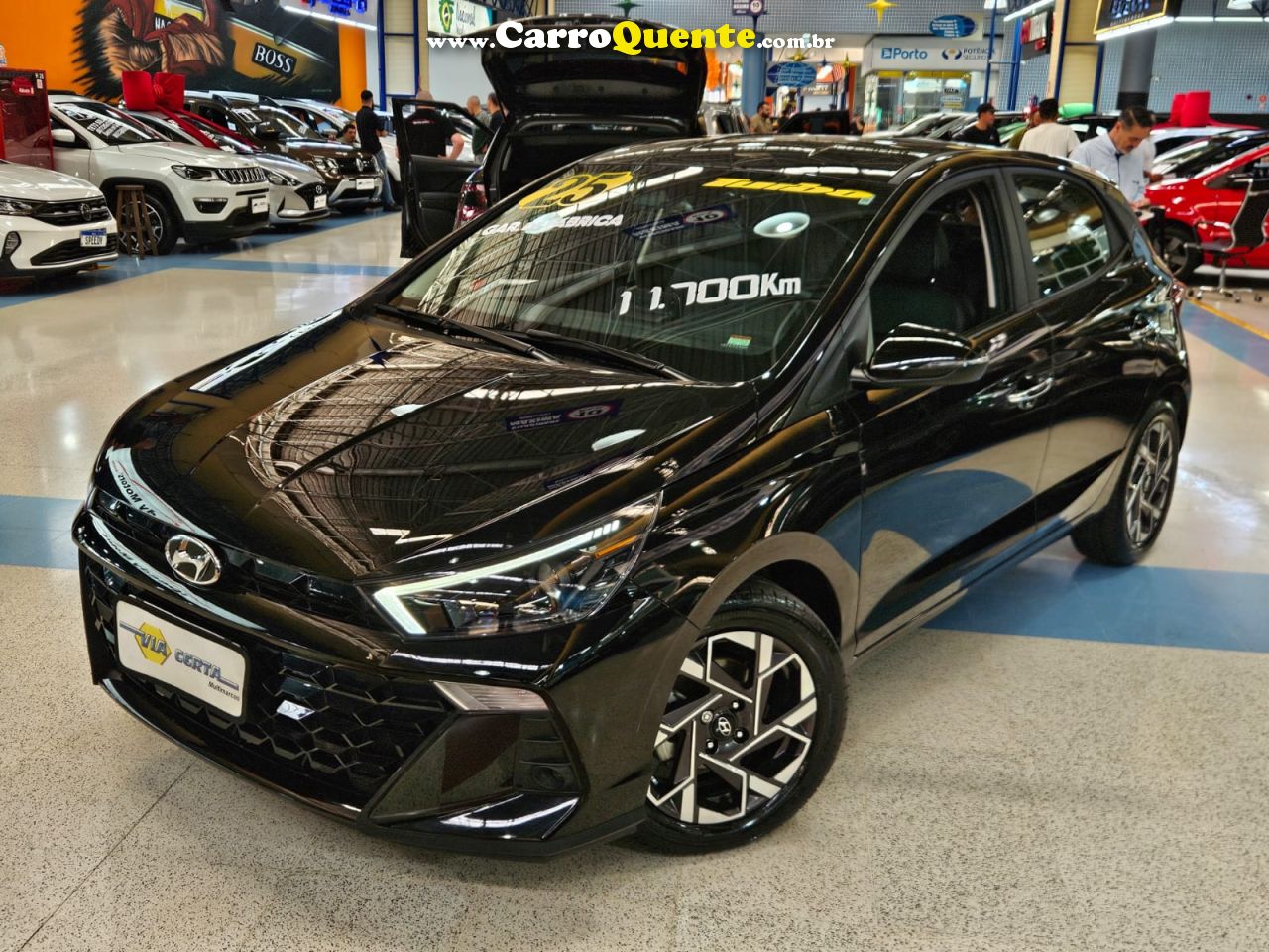 HYUNDAI HB20 1.0 TURBO PLATINUM * C/ 11.700Km Apenas * 2025 - Loja
