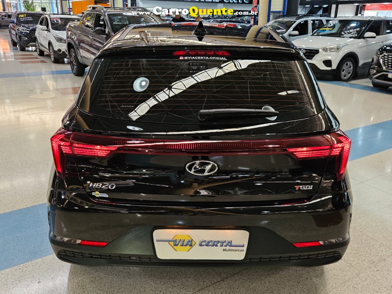 HYUNDAI HB20 1.0 TURBO PLATINUM * C/ 11.700Km Apenas * 2025 - Loja