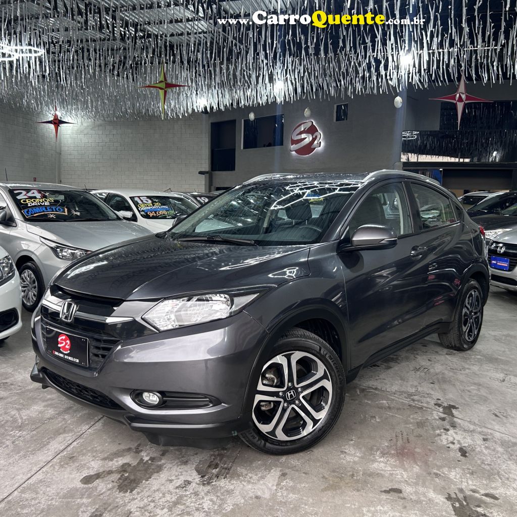 HONDA   HR-V EX 1.8 FLEXONE 16V 5P AUT.   CINZA 2017 1.8 GASOLINA - Loja