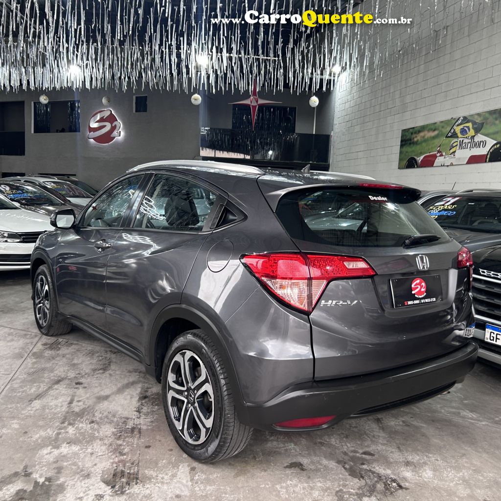 HONDA   HR-V EX 1.8 FLEXONE 16V 5P AUT.   CINZA 2017 1.8 GASOLINA - Loja