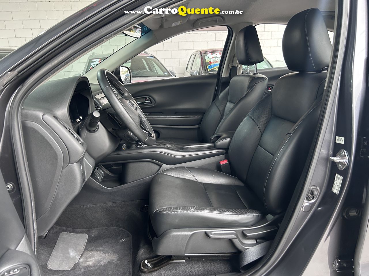 HONDA   HR-V EX 1.8 FLEXONE 16V 5P AUT.   CINZA 2017 1.8 GASOLINA - Loja