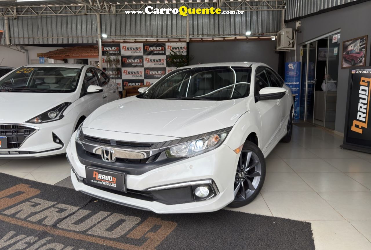 HONDA   CIVIC SEDAN EXL 2.0 FLEX 16V AUT.4P   BRANCO 2020 2.0 FLEX - Loja
