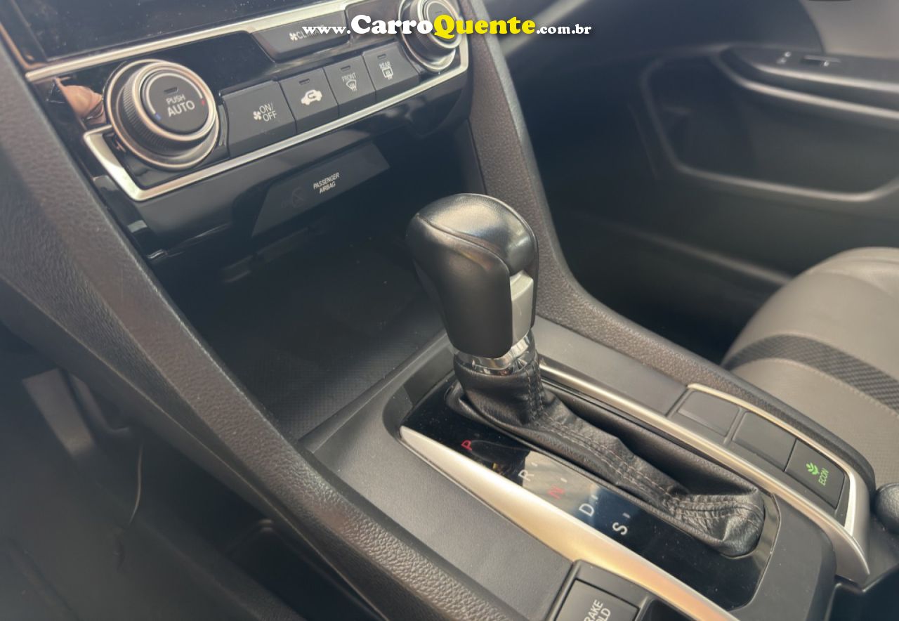 HONDA   CIVIC SEDAN EXL 2.0 FLEX 16V AUT.4P   BRANCO 2020 2.0 FLEX - Loja