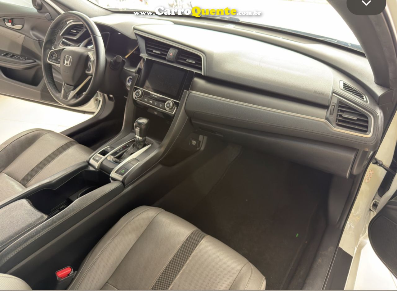 HONDA   CIVIC SEDAN EXL 2.0 FLEX 16V AUT.4P   BRANCO 2020 2.0 FLEX - Loja
