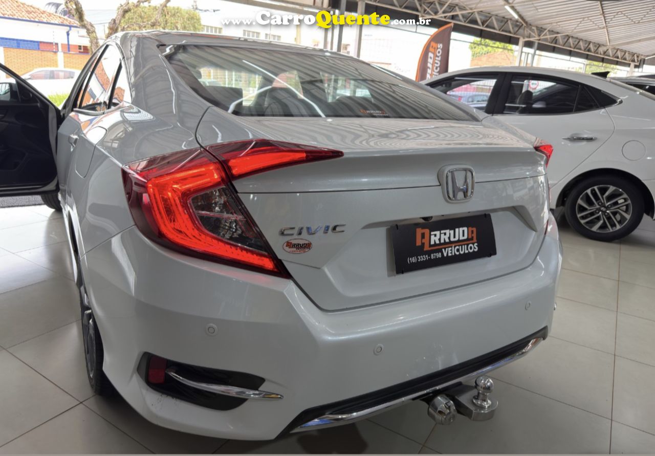 HONDA   CIVIC SEDAN EXL 2.0 FLEX 16V AUT.4P   BRANCO 2020 2.0 FLEX - Loja