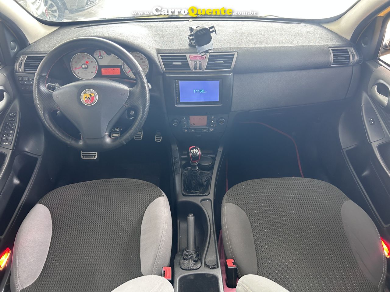FIAT   STILO 1.8 SPORTING FLEX 8V 5P   AMARELO 2009 1.8 FLEX - Loja