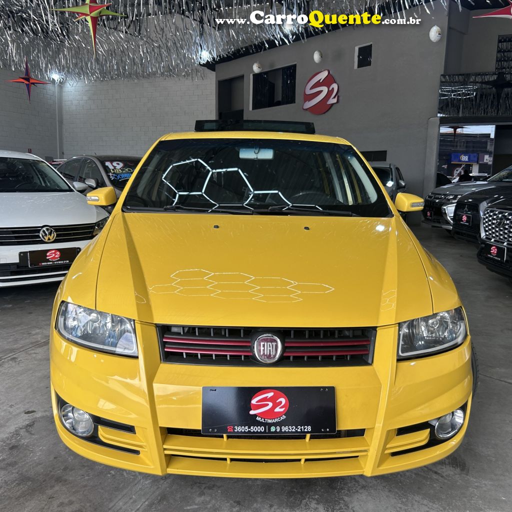 FIAT   STILO 1.8 SPORTING FLEX 8V 5P   AMARELO 2009 1.8 FLEX - Loja