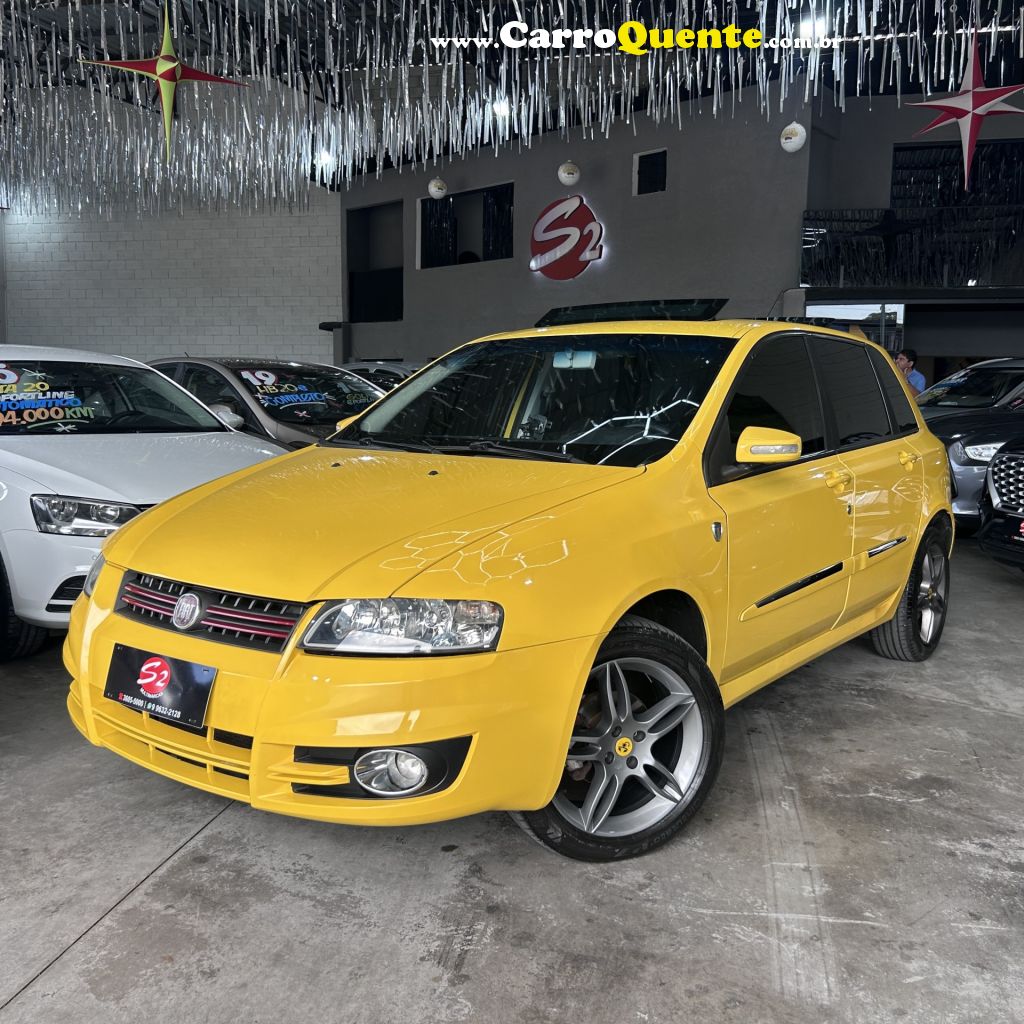 FIAT   STILO 1.8 SPORTING FLEX 8V 5P   AMARELO 2009 1.8 FLEX - Loja