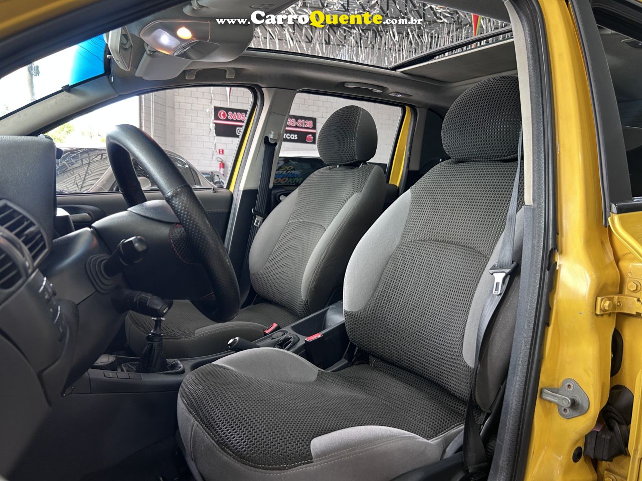 FIAT   STILO 1.8 SPORTING FLEX 8V 5P   AMARELO 2009 1.8 FLEX - Loja
