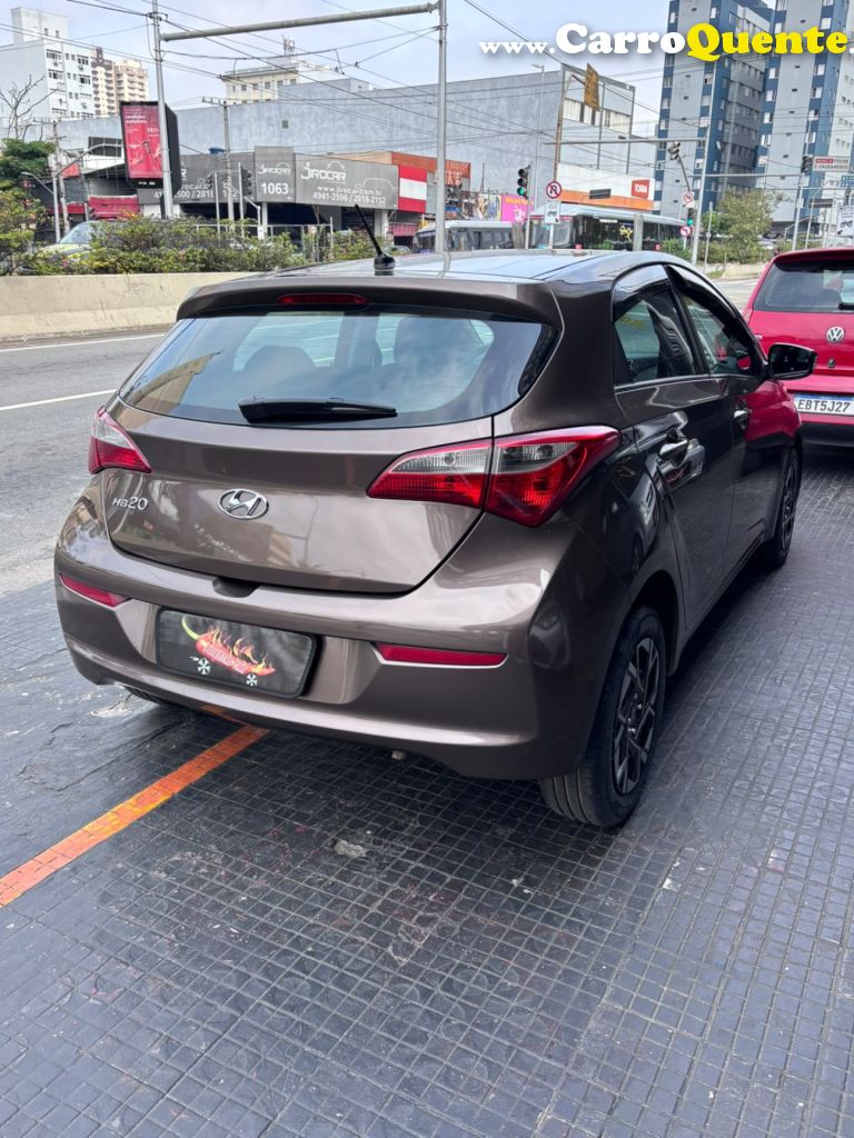 HYUNDAI   HB20 COMFORT PLUS 1.0 TB FLEX 12V MEC.   MARROM 2018 1.0 FLEX - Loja