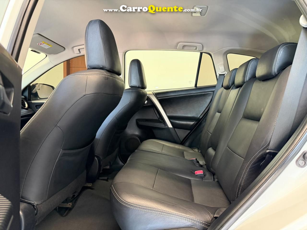 TOYOTA   RAV4 2.0 4X2 16V AUT.   BRANCO 2014 2.0 GASOLINA - Loja