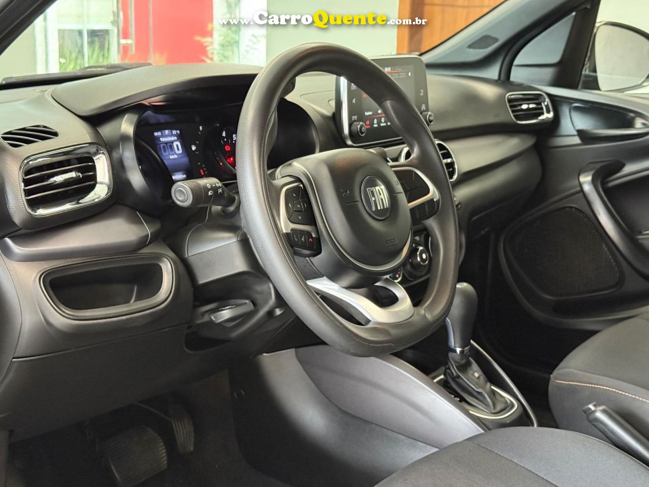 FIAT   ARGO TREKKING 1.8 16V FLEX AUT.   PRETO 2021 1.8 FLEX - Loja