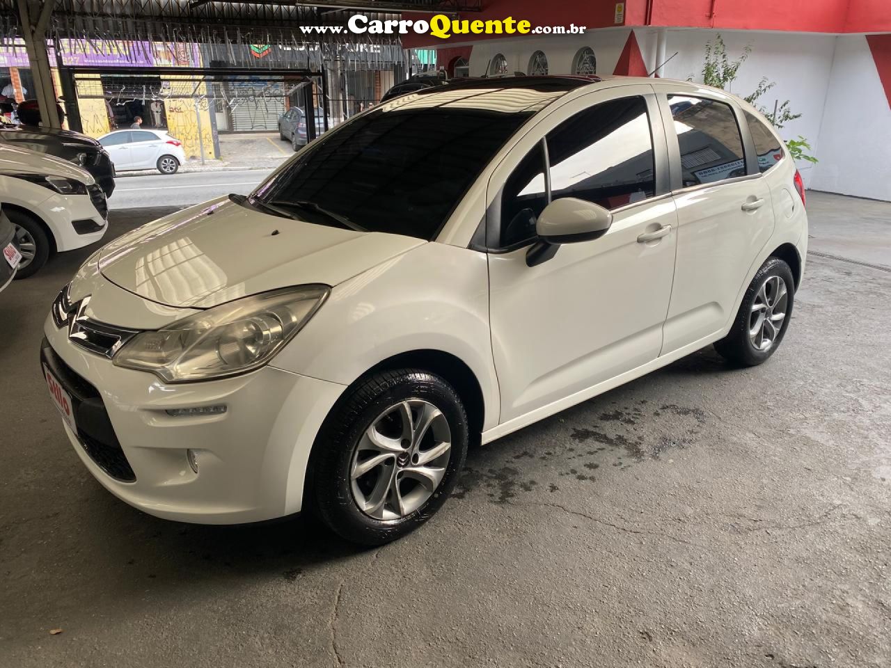 CITROËN   C3 TENDANCE 1.5 FLEX 8V 5P MEC.   BRANCO 2015 1.5 FLEX - Loja