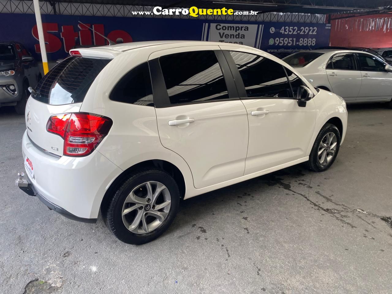 CITROËN   C3 TENDANCE 1.5 FLEX 8V 5P MEC.   BRANCO 2015 1.5 FLEX - Loja
