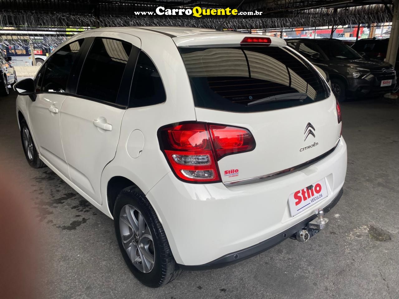 CITROËN   C3 TENDANCE 1.5 FLEX 8V 5P MEC.   BRANCO 2015 1.5 FLEX - Loja