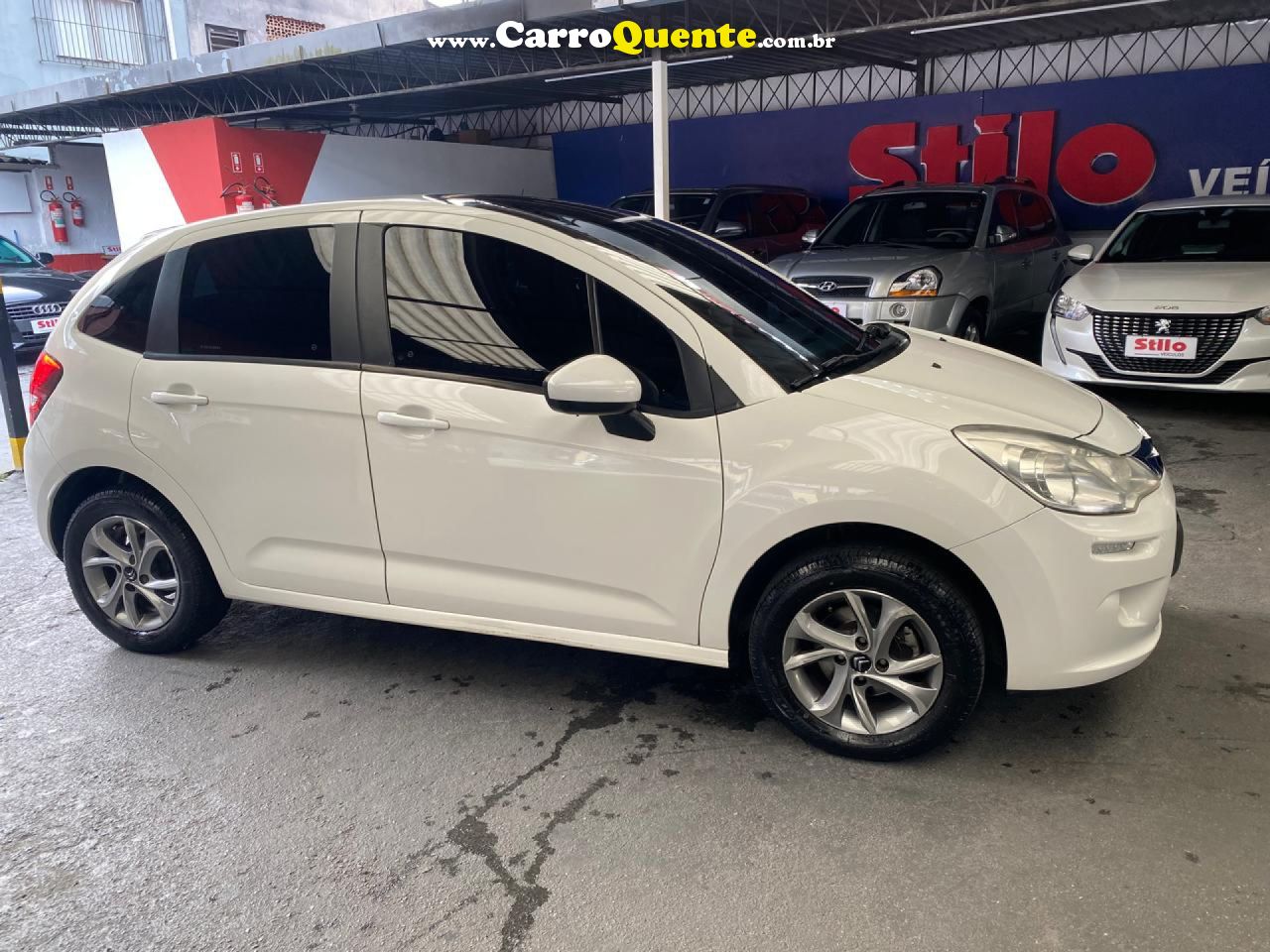 CITROËN   C3 TENDANCE 1.5 FLEX 8V 5P MEC.   BRANCO 2015 1.5 FLEX - Loja