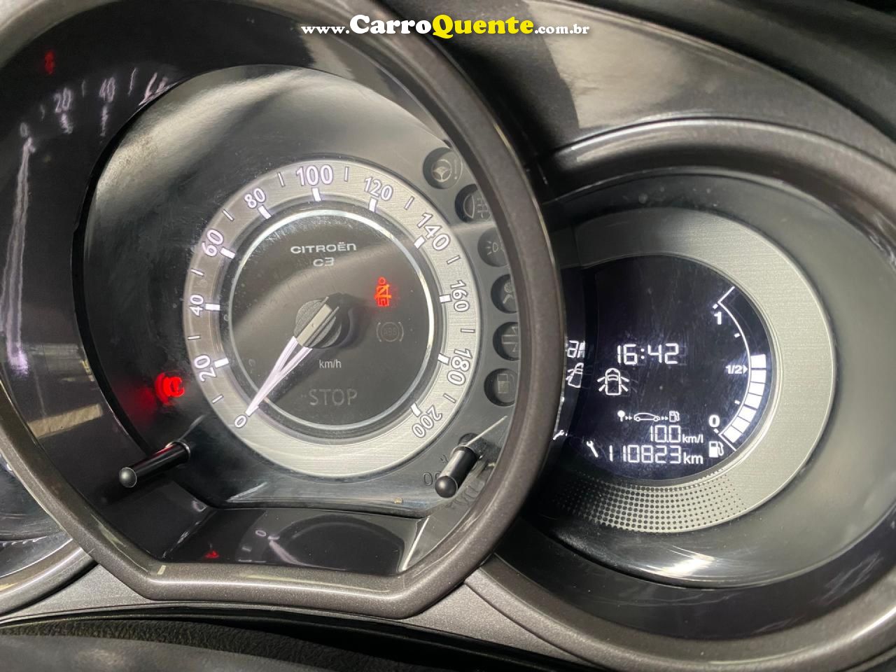 CITROËN   C3 TENDANCE 1.5 FLEX 8V 5P MEC.   BRANCO 2015 1.5 FLEX - Loja