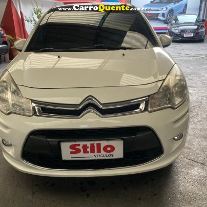 CITROËN   C3 TENDANCE 1.5 FLEX 8V 5P MEC.   BRANCO 2015 1.5 FLEX