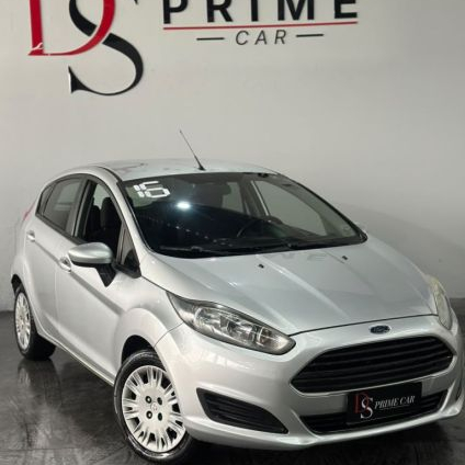 FORD   FIESTA 1.5 16V FLEX MEC. 5P   PRATA 2015 1.5 FLEX