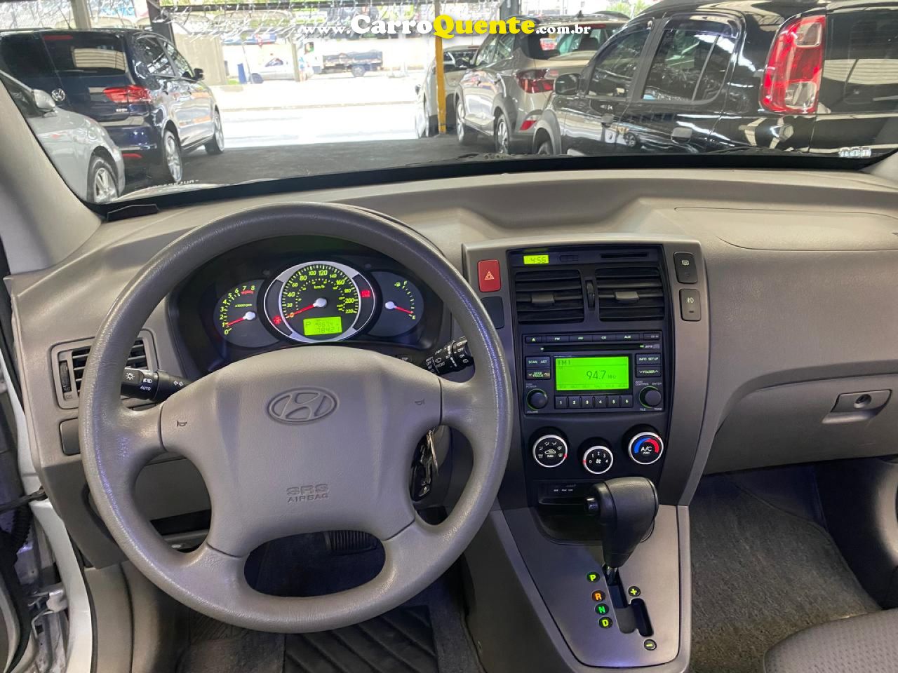 HYUNDAI   TUCSON 2.0 16V AUT.   PRATA 2010 2.0 GASOLINA - Loja