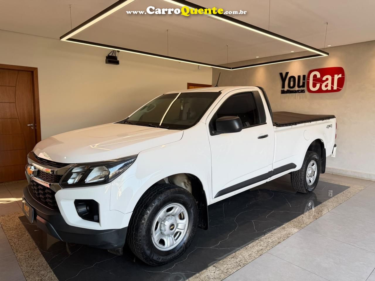 CHEVROLET   S10 PICK-UP LS 2.8 TDI 4X4 CS DIESEL   BRANCO 2022 2.8 DIESEL - Loja