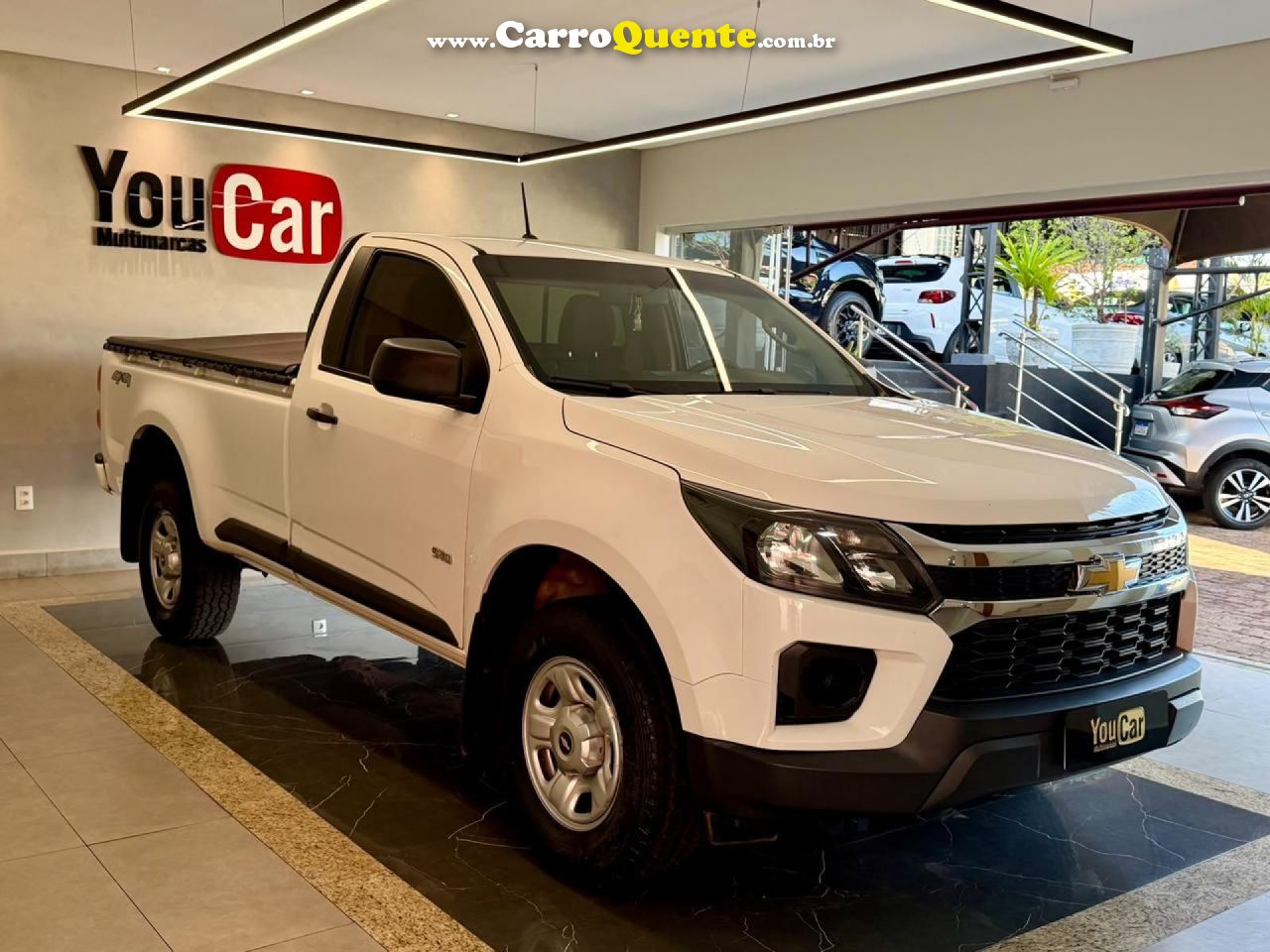 CHEVROLET   S10 PICK-UP LS 2.8 TDI 4X4 CS DIESEL   BRANCO 2022 2.8 DIESEL - Loja