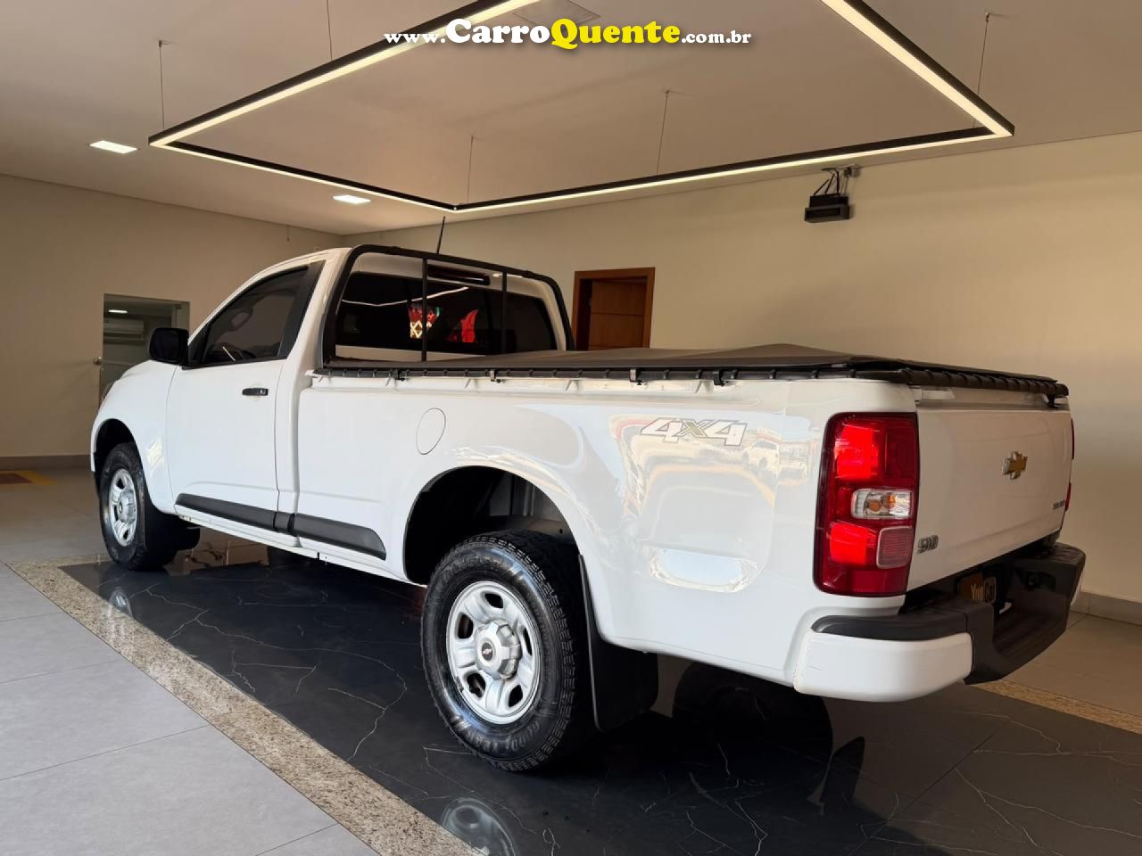 CHEVROLET   S10 PICK-UP LS 2.8 TDI 4X4 CS DIESEL   BRANCO 2022 2.8 DIESEL - Loja