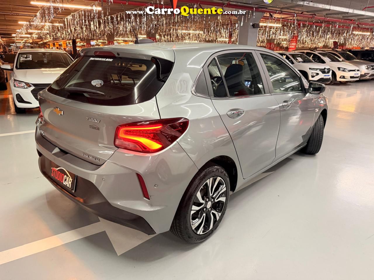 CHEVROLET   ONIX HATCH PREM. 1.0 12V TB FLEX 5P AUT.   PRATA 2025 1.0 FLEX - Loja