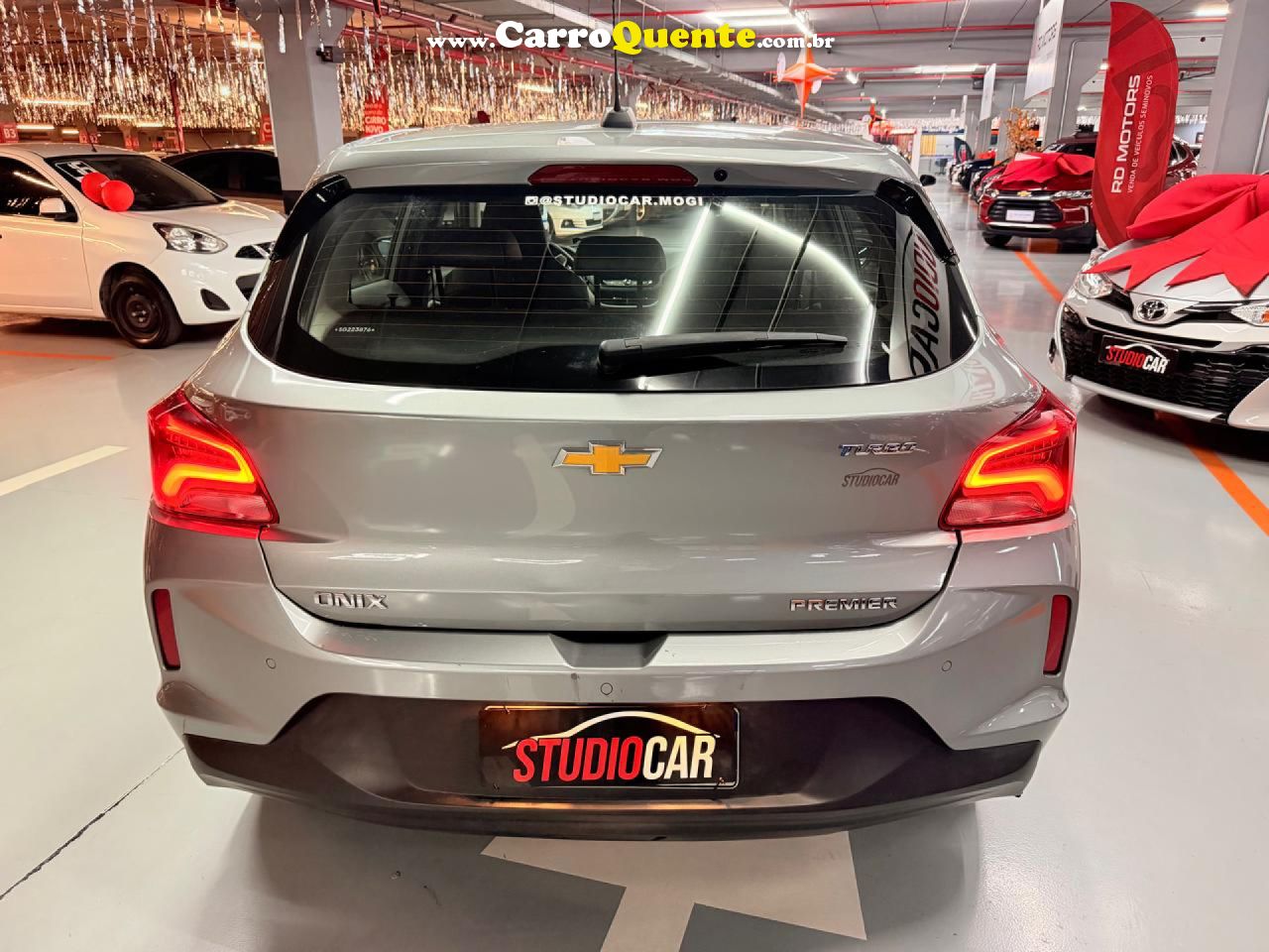 CHEVROLET   ONIX HATCH PREM. 1.0 12V TB FLEX 5P AUT.   PRATA 2025 1.0 FLEX - Loja