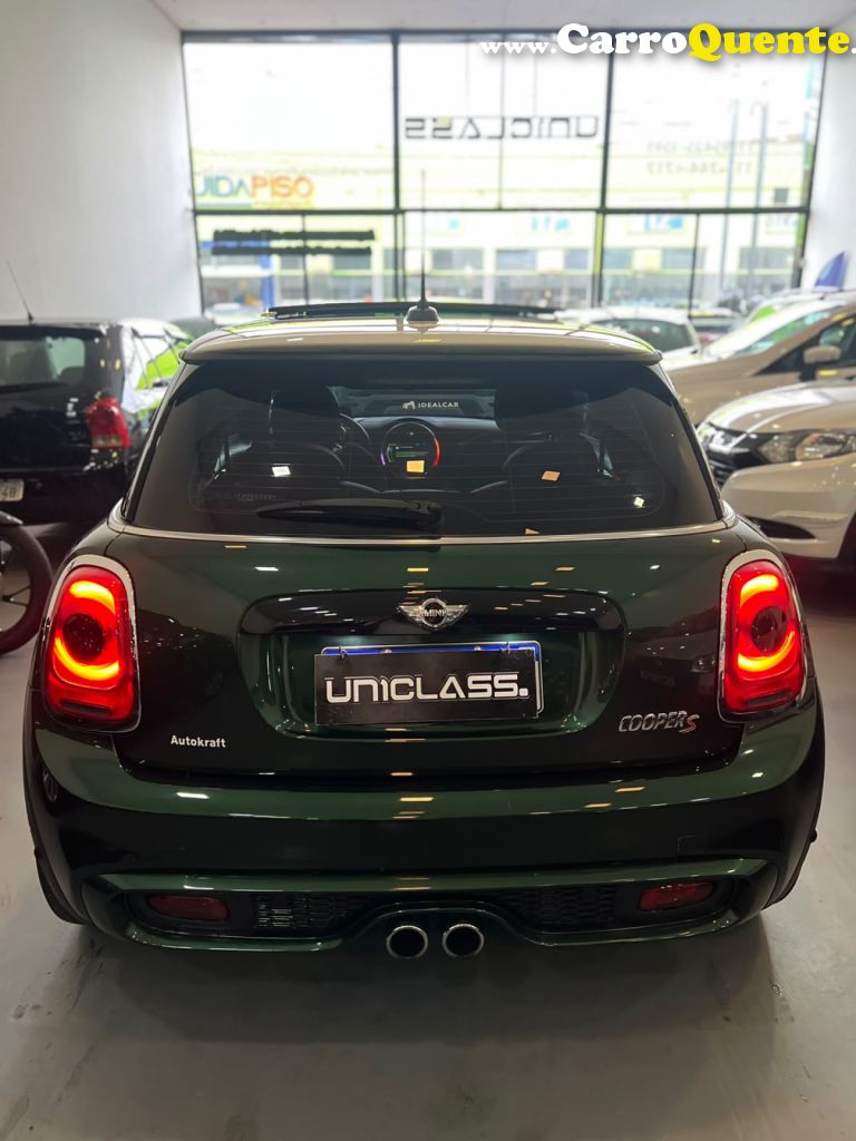 MINI   COOPER S 2.0 TURBO 16V 3P AUT.   VERDE 2015 2.0 GASOLINA - Loja