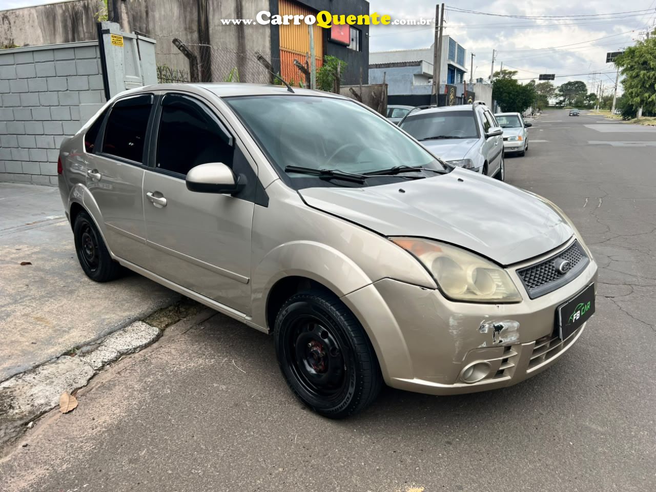 FORD   FIESTA SED. 1.6 8V FLEX 4P   PRATA 2008 1.6 FLEX - Loja