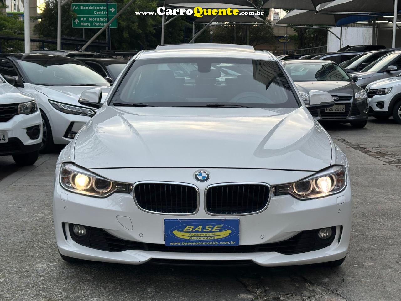 BMW   328IA 2.0 TB2.0 TB FLEX 16V 4P   BRANCO 2014 2.0 FLEX - Loja
