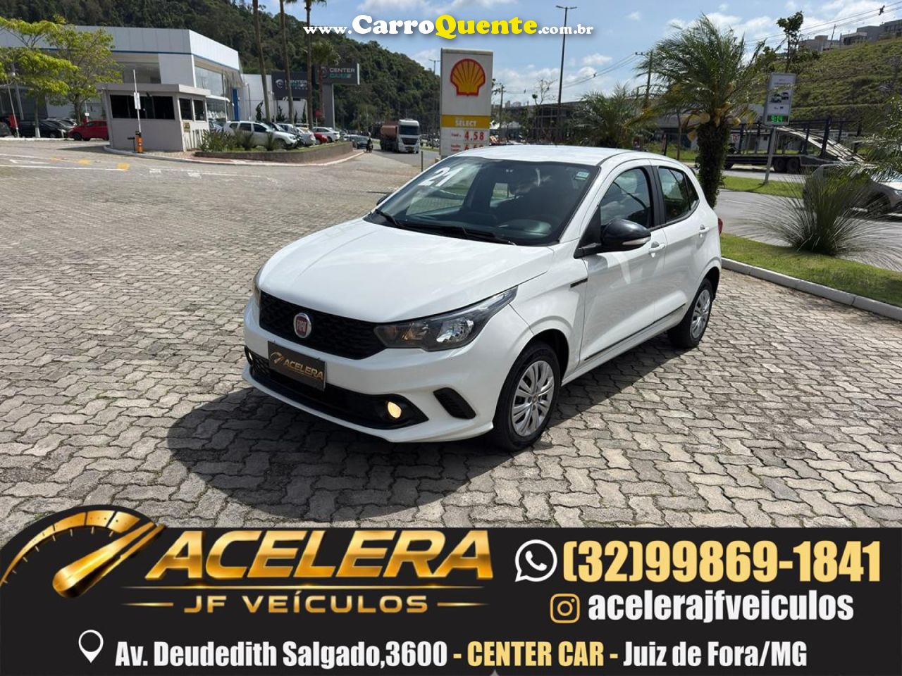 FIAT   ARGO DRIVE 1.0 6V FLEX   BRANCO 2021 1.0 FLEX - Loja