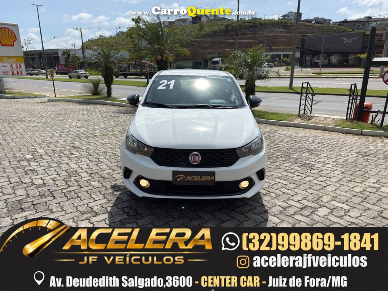 FIAT   ARGO DRIVE 1.0 6V FLEX   BRANCO 2021 1.0 FLEX - Loja
