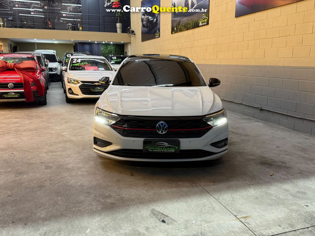 VOLKSWAGEN   JETTA R-LINE 250 TSI 1.4 FLEX 16V AUT.   BRANCO 2018 1.4 FLEX - Loja
