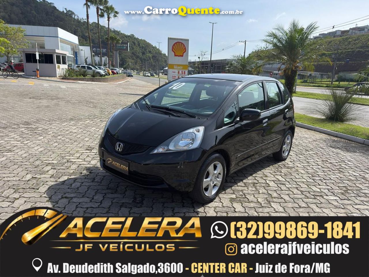 HONDA   FIT LXL 1.4 1.4 FLEX 8V16V 5P MEC.   PRETO 2010 1.4 FLEX - Loja