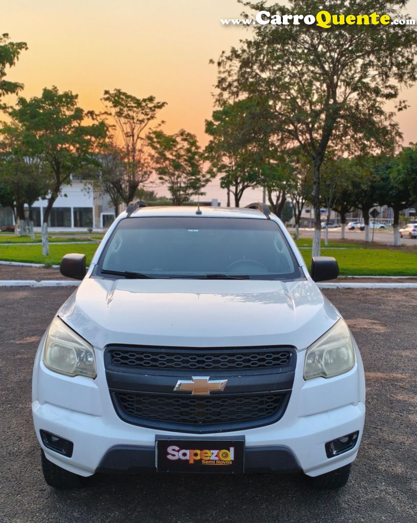 CHEVROLET   S10 PICK-UP LT 2.4 F.POWER 4X2 CD   BRANCO 2013 2.4 FLEX - Loja