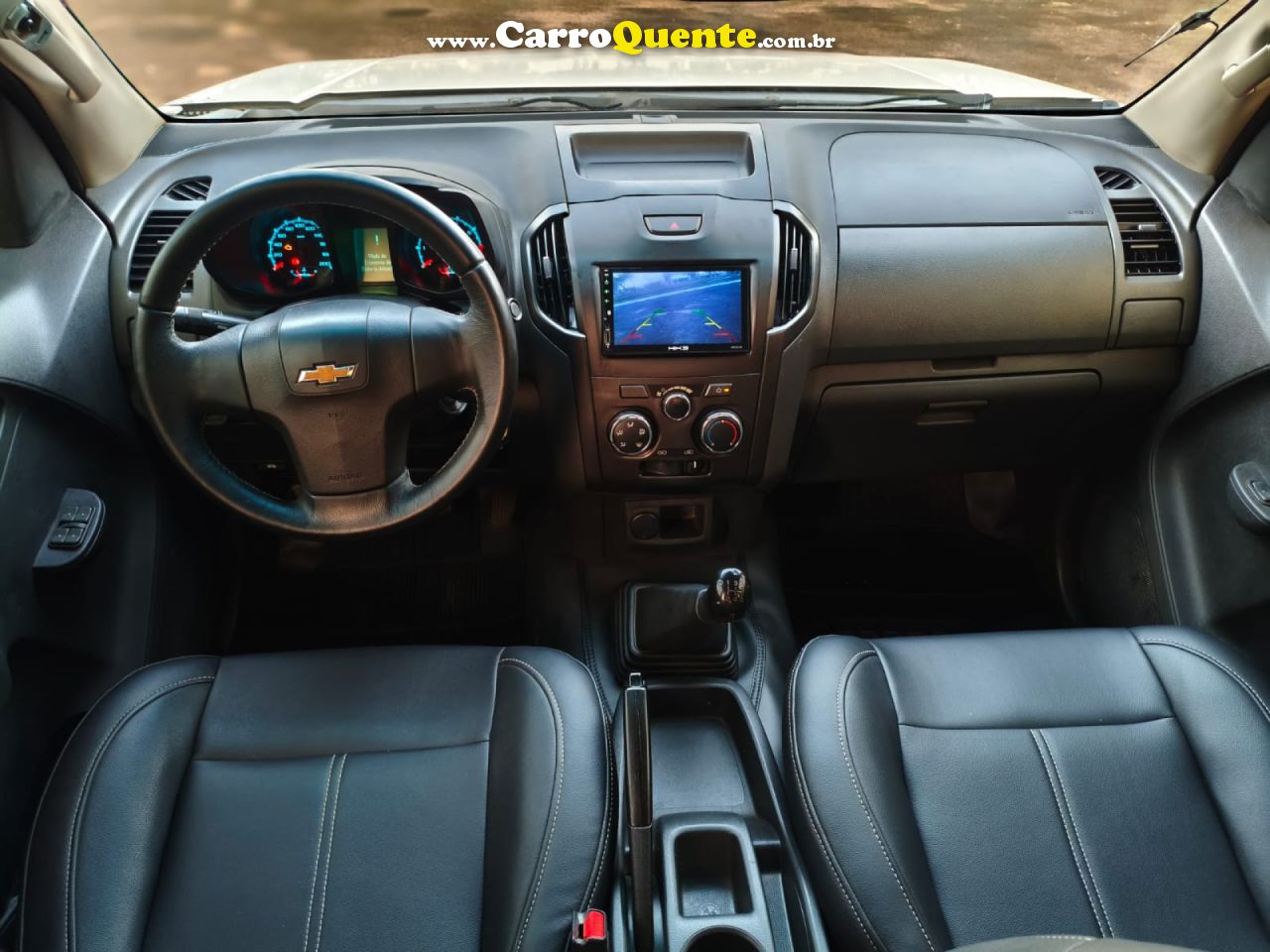 CHEVROLET   S10 PICK-UP LT 2.4 F.POWER 4X2 CD   BRANCO 2013 2.4 FLEX - Loja