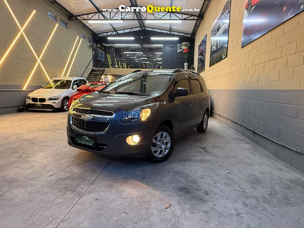 CHEVROLET   SPIN 1.8 L MT LTZ   CINZA 2015 1.8 FLEX - Loja