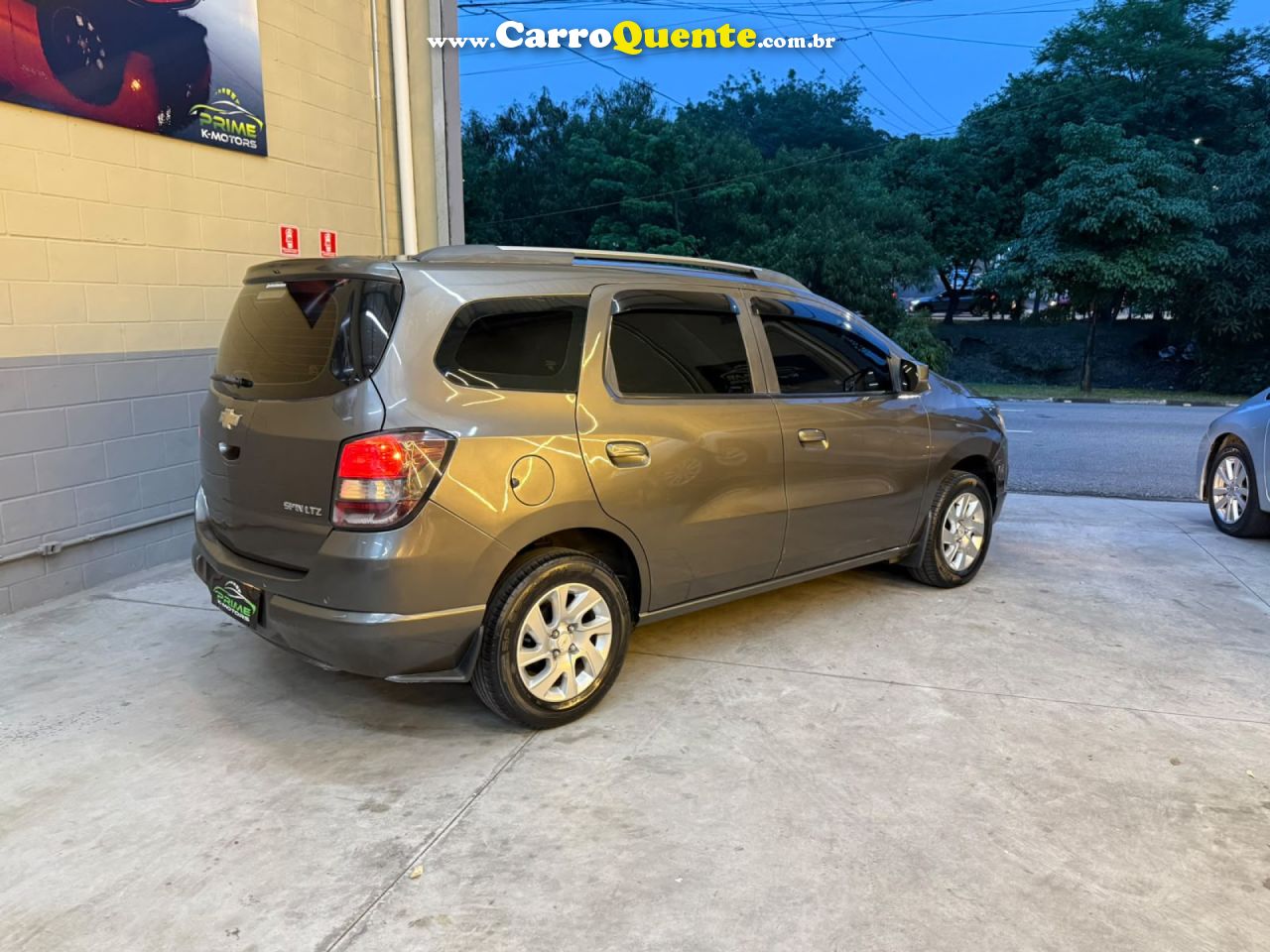 CHEVROLET   SPIN 1.8 L MT LTZ   CINZA 2015 1.8 FLEX - Loja