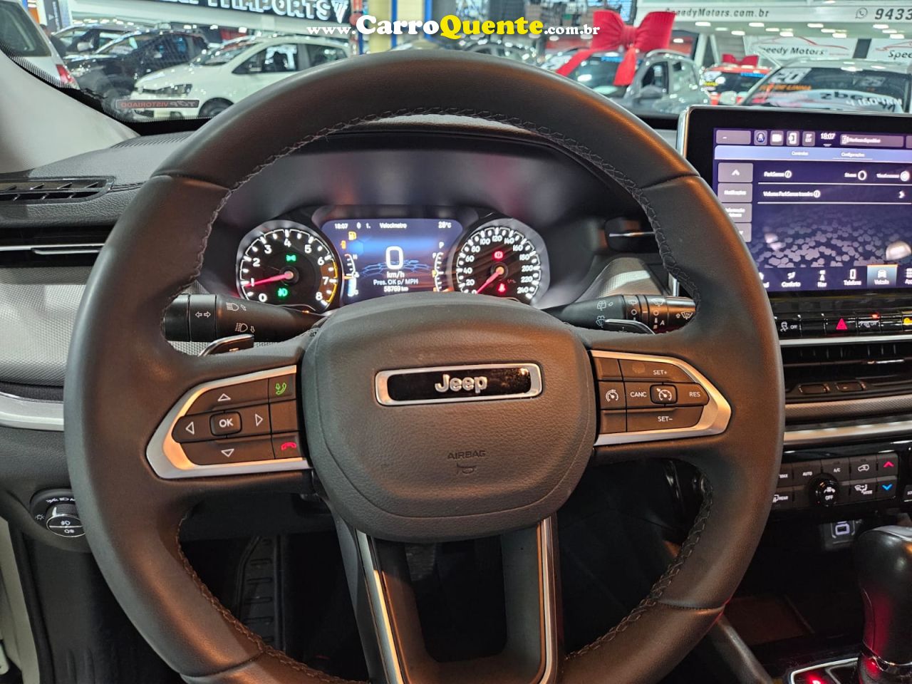 JEEP COMPASS 1.3 T270 TURBO LONGITUDE * FAZ SEM ENTRADA * 2022 - Loja
