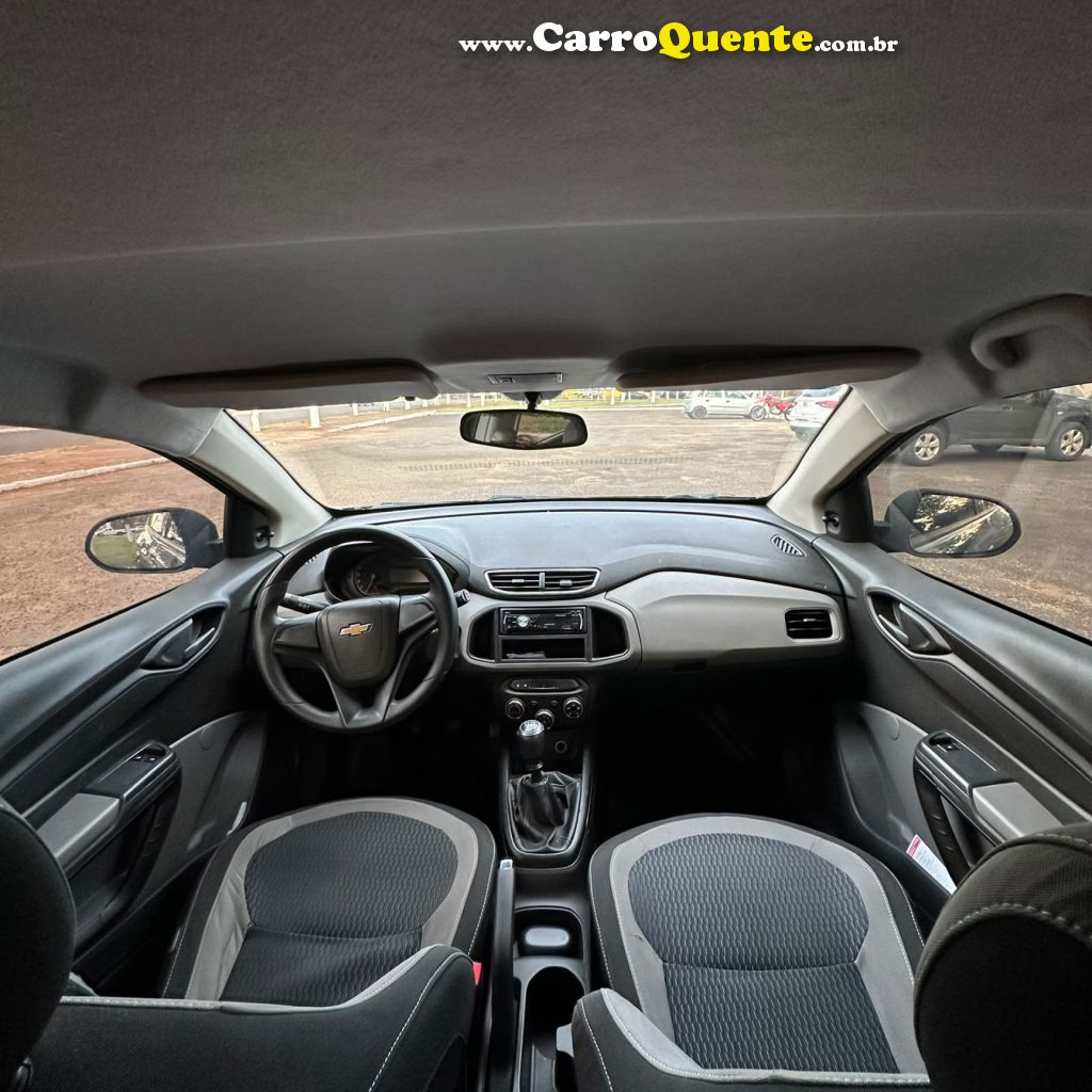 CHEVROLET   ONIX HATCH LS 1.0 8V FLEXPOWER 5P MEC.   AZUL 2015 1.0 FLEX - Loja