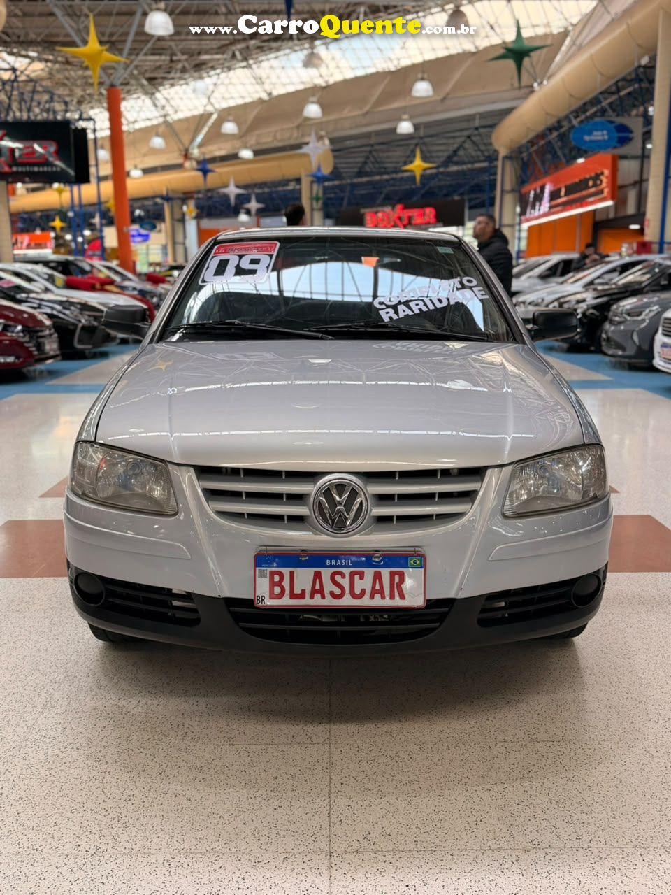 VOLKSWAGEN GOL 1.0 MI PLUS 8V G.IV COMPLETO 2009 - Loja
