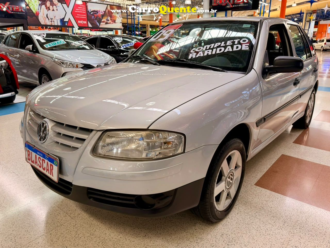 VOLKSWAGEN GOL 1.0 MI PLUS 8V G.IV COMPLETO 2009 - Loja