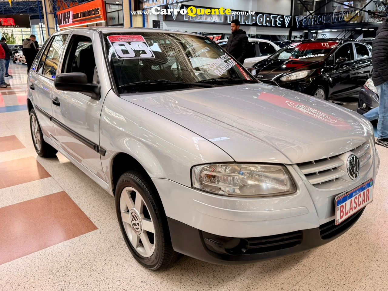 VOLKSWAGEN GOL 1.0 MI PLUS 8V G.IV COMPLETO 2009 - Loja