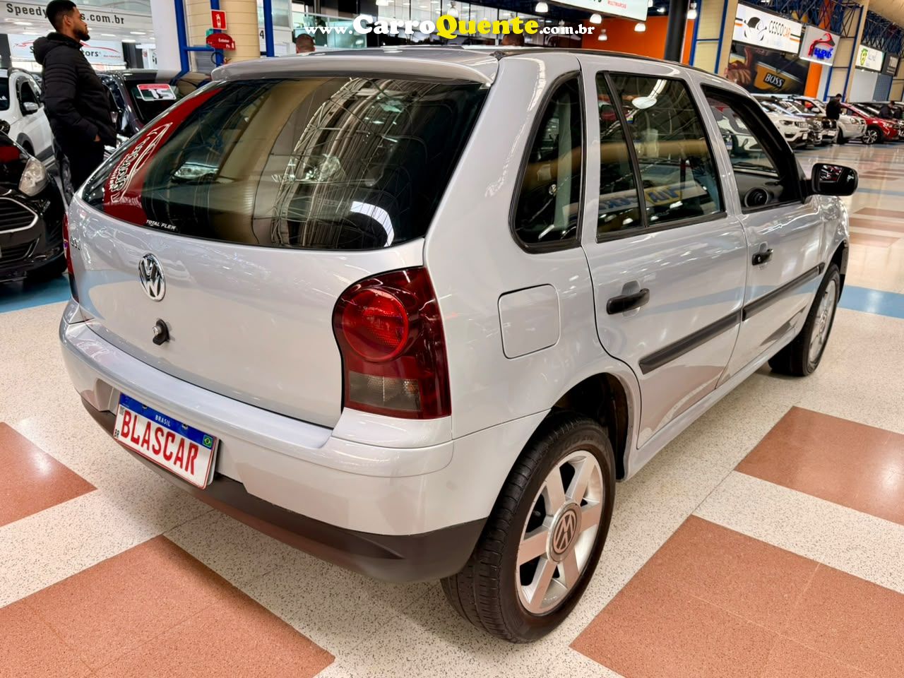 VOLKSWAGEN GOL 1.0 MI PLUS 8V G.IV COMPLETO 2009 - Loja